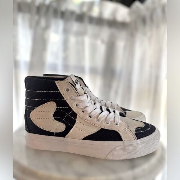 Vans Vault SK8-HI WP VR3 LX Navy Patchwork Size 6 Mens 7.5 Women - Picture 15 of 16